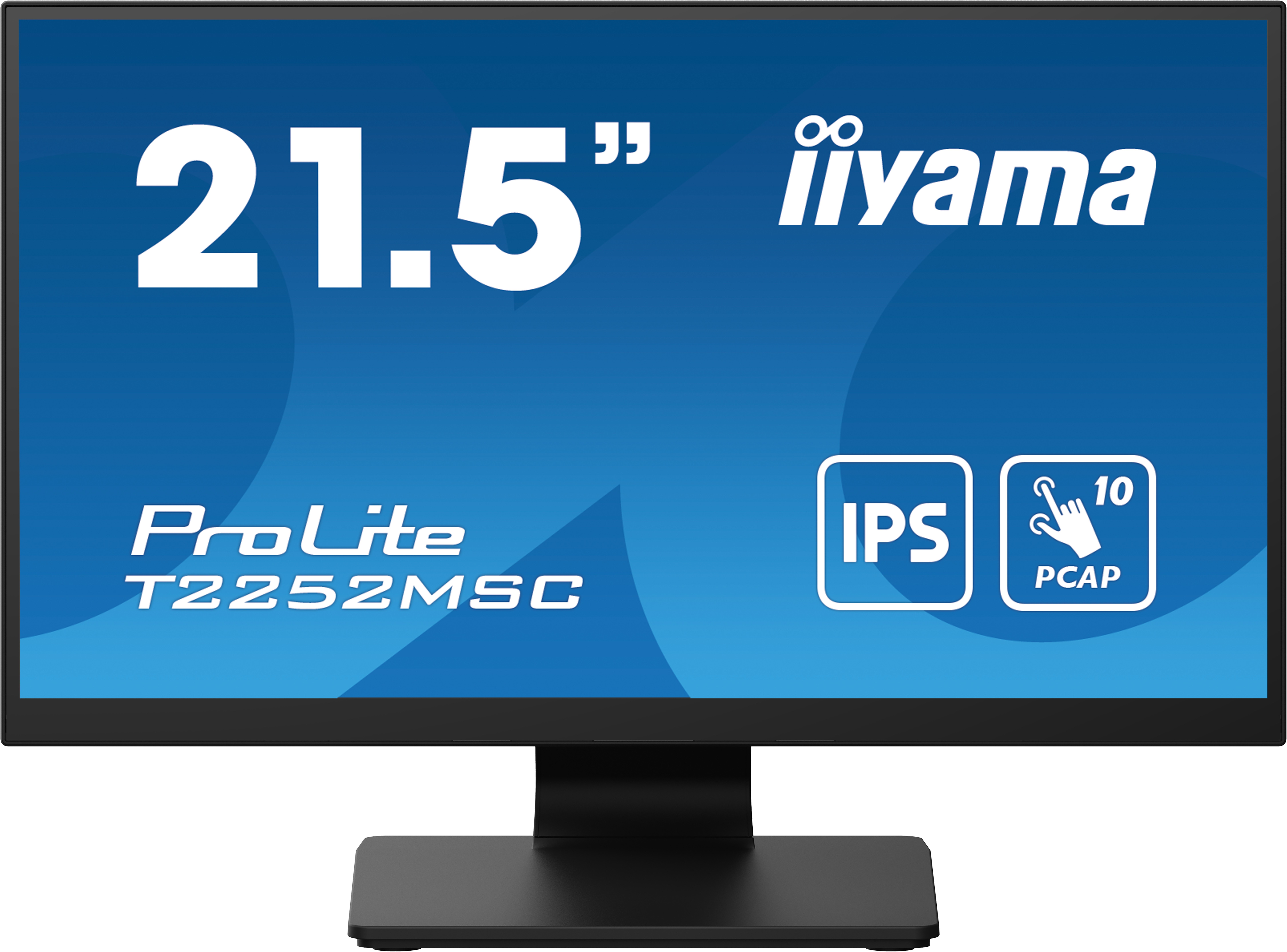Monitor iiyama ProLite T2252MSC-B2 21'' FHD IPS Touchscreen HDMI LED Nero Opaco - Immagine 1