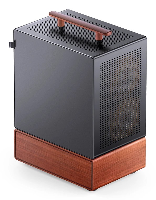 Case Jonsbo T7 Midi Tower mATX Vetro Temperato Nero - Immagine 1