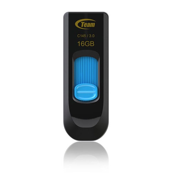 Pendrive Team Group C145 16 GB USB A 3.2 blu nero - Immagine 1