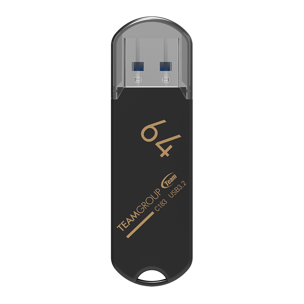 Pendrive Team Group C183 64 GB USB A 3.2 nero - Immagine 1