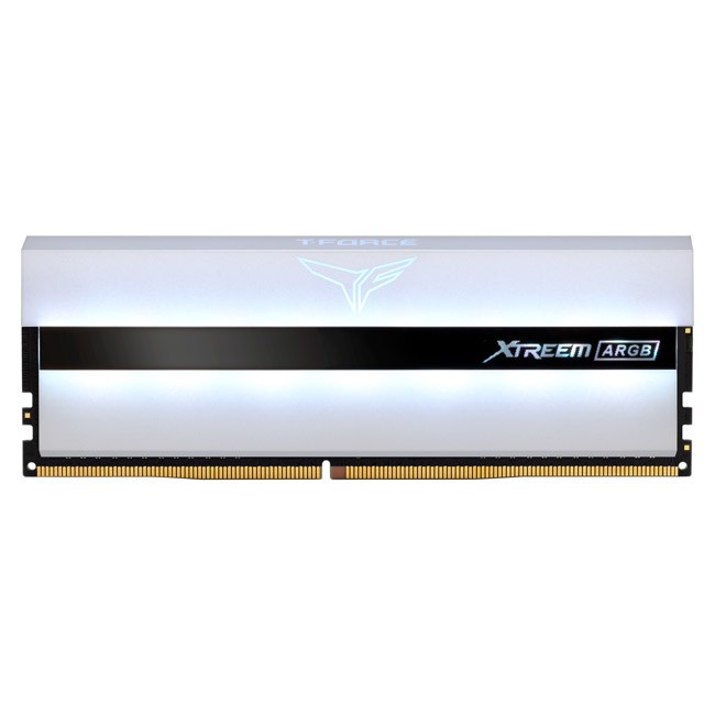 RAM Team Group T Force Xtreem ARGB DDR4 3200MHz 16GB (2x8) CL16 Bianco - Immagine 1