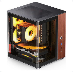 Case Jonsbo TK 0 Mini Tower Mini ITX Vetro Temperato Nero - Immagine 1