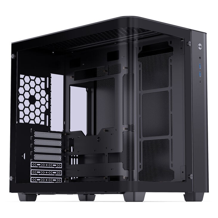 Case Jonsbo TK-3 Midi Tower ATX Vetro Temperato Nero - Immagine 1