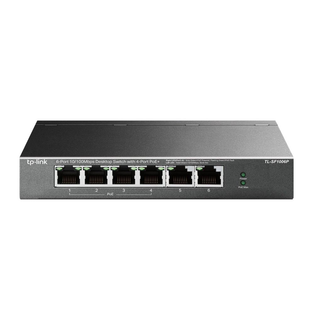 Switch TP-Link 6-Port 10/100 TL-SF1006P - Immagine 1