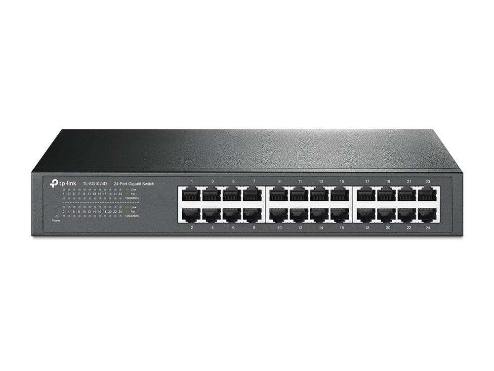 Switch TP-LINK 24 Porte Gigabit Desktop/Rackmount - Immagine 1