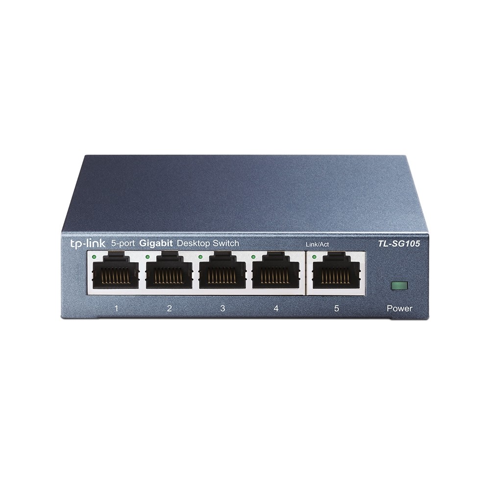 Switch TP-LINK TL-SG105 5 porte 10/100/1000Mbps Desktop - Immagine 1