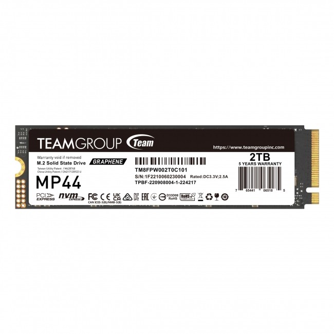 SSD M.2 TEAM GROUP MP44 2TB SSD - Immagine 1