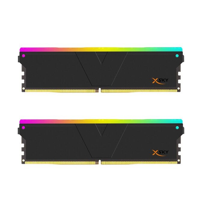 RAM V-Color Manta XSky DDR5 6000Mhz 32GB (2x16) CL30 EXPO RGB Nero - Immagine 1