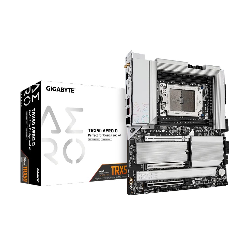 Scheda Madre GIGABYTE TRX50 AERO D sTR5 - Immagine 1