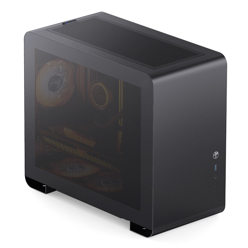 Case Jonsbo U4 Mini Mesh Micro-ATX Nero - Immagine 1