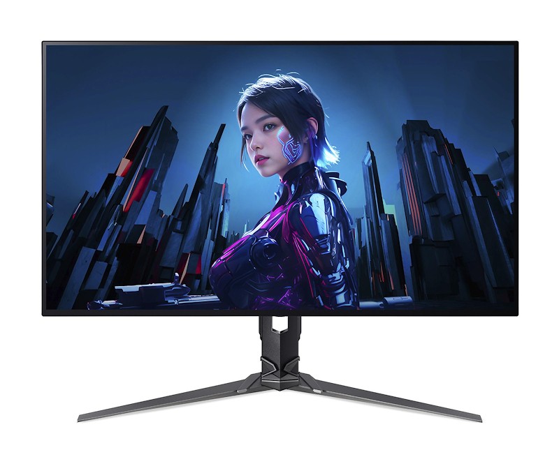Monitor ACER Predator X32X3 QD-OLED 32 Nero UltraHD 4K USB-C AMD Free Sync Premium 240Hz - Immagine 1