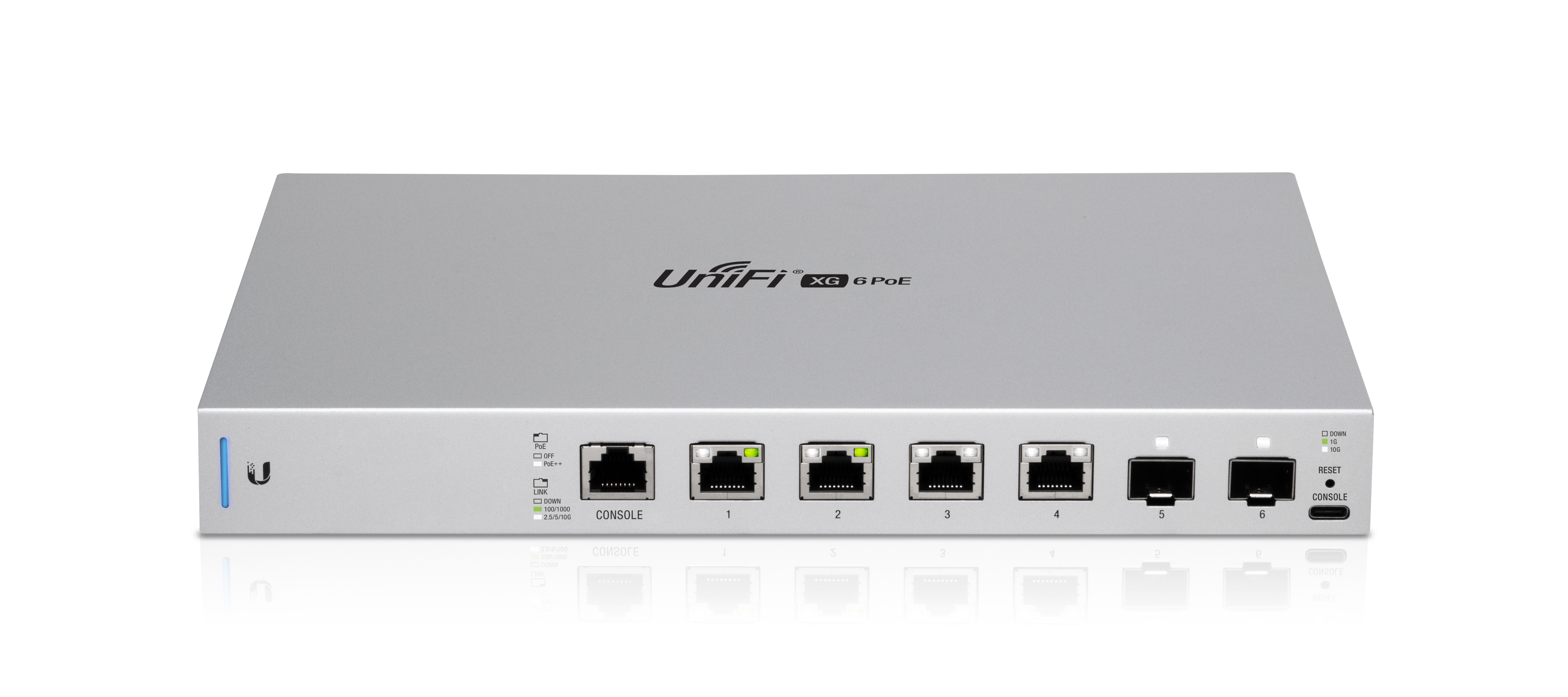 switch di rete Ubiquiti Networks UniFi US-XG-6POE Gestito 10G Power over Ethernet 1U Grigio - Immagine 1