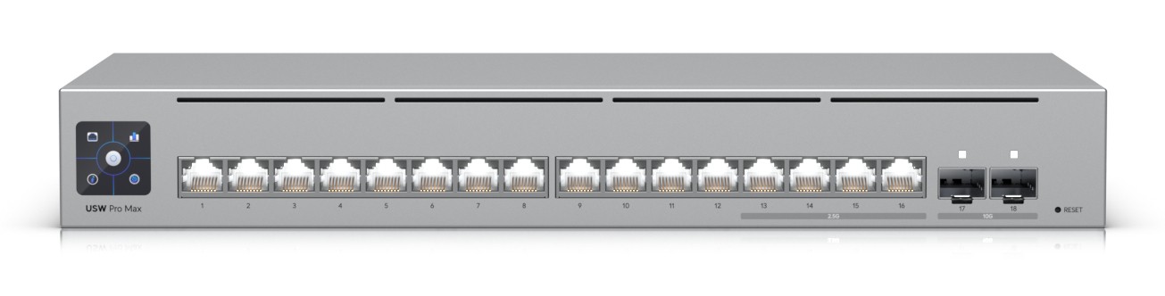 Switch UbiQuiti UniFi 16-port 10/100/1000 USW-PRO-MAX-16 - Immagine 1