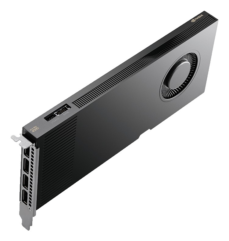 Scheda Video PNY NVIDIA RTX PRO 4000 Blackwell 24GB SB Bulk - Immagine 1