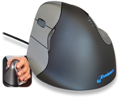 Mouse Evoluent Vertical 4 LH nero - Immagine 1
