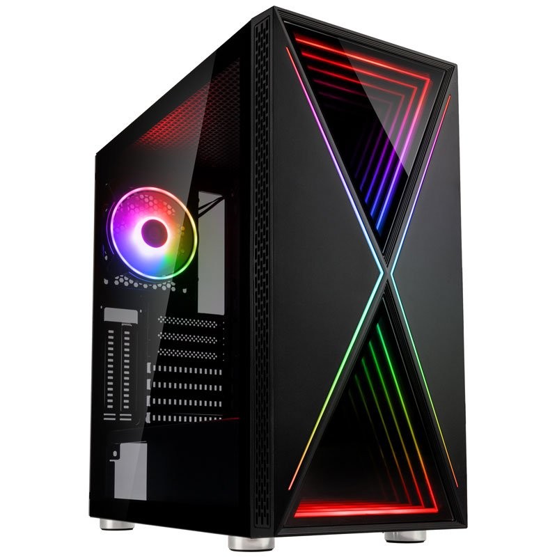 Case Kolink Void X ARGB Midi-Tower Nero - Immagine 1