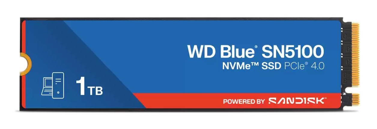 SSD Western Digital WD Blue SN5100 1TB M2 2280 NVMe - Immagine 1