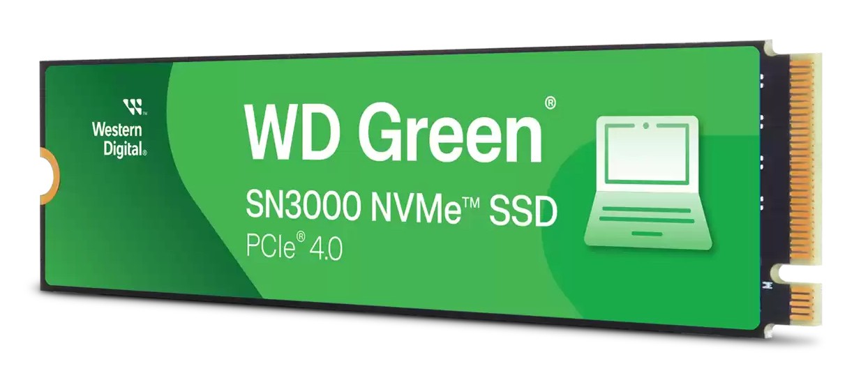 SSD M.2 NVME WD Green 2TB SN3000 PCIe 4.0 - Immagine 1