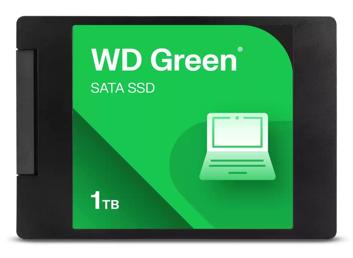 SSD Western Digital WD Green 1TB 25 SATA 6Gb - Immagine 1