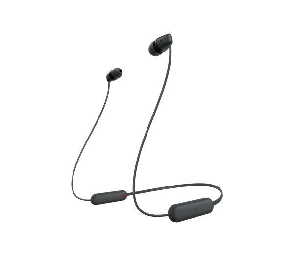 Auricolari Sony WI-C100B Bluetooth USB-C Nero - Immagine 1