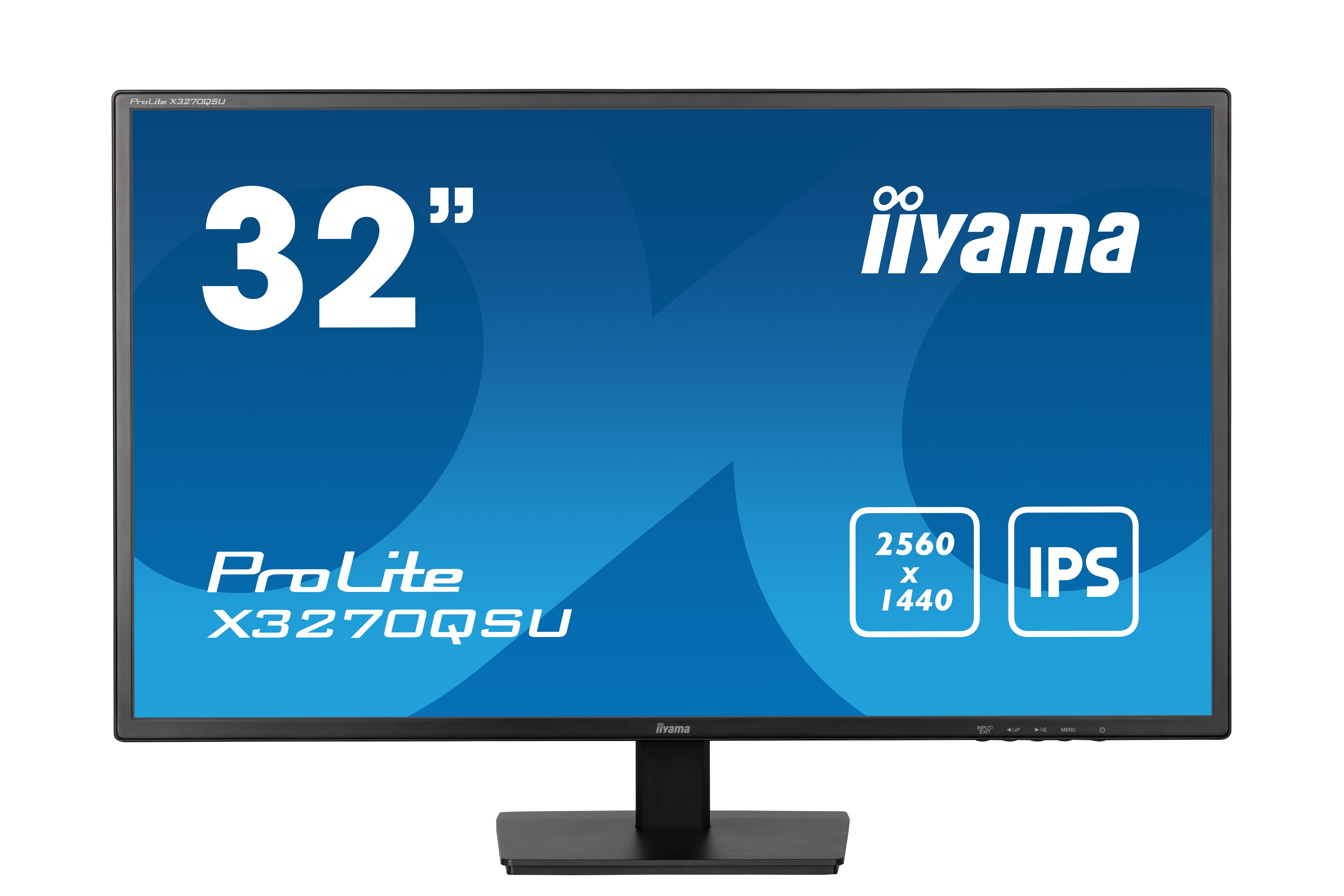 Monitor IIyama ProLite X3270QSU-B1 31'' WQHD IPS HDMI DP 100Hz Nero Matt - Immagine 1