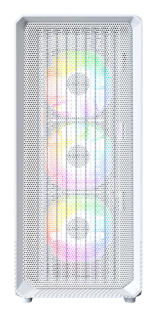 Case Montech X5 Midi-Tower E-ATX ARGB Vetro Temperato Bianco - Immagine 1
