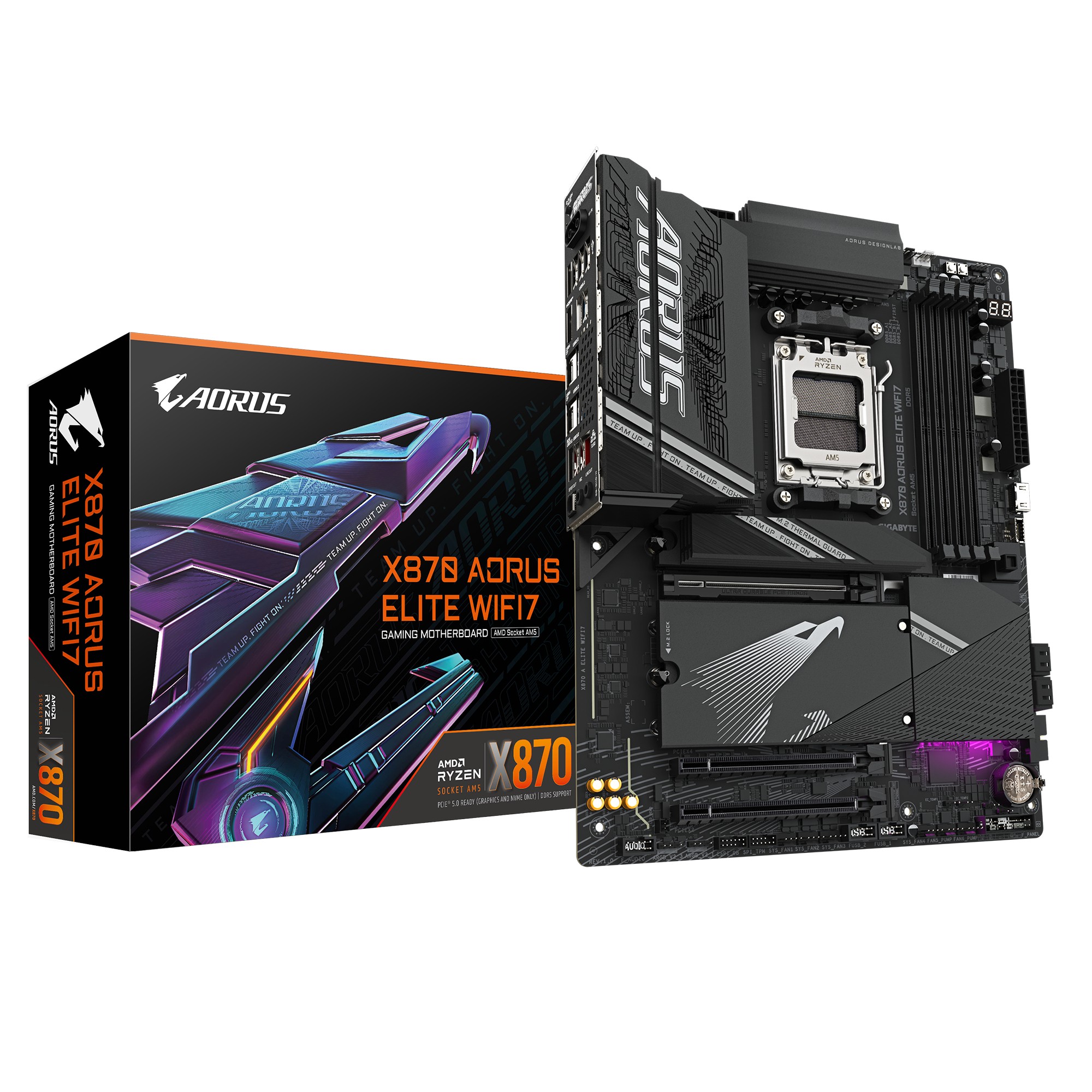 Scheda Madre GIGABYTE X870 AORUS ELITE WIFI7 - Immagine 1