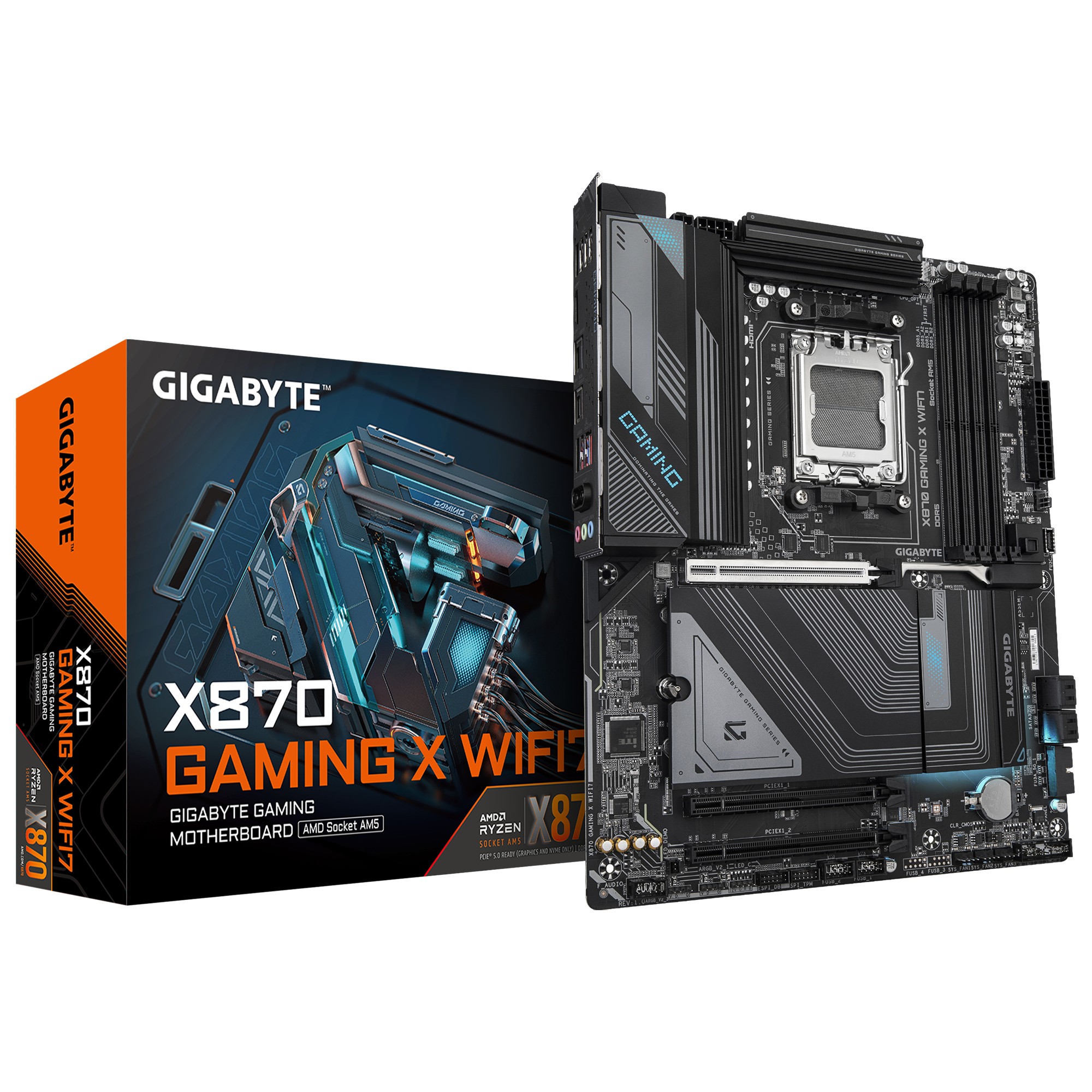 Scheda Madre GIGABYTE X870 GAMING X WIFI7 - Immagine 1