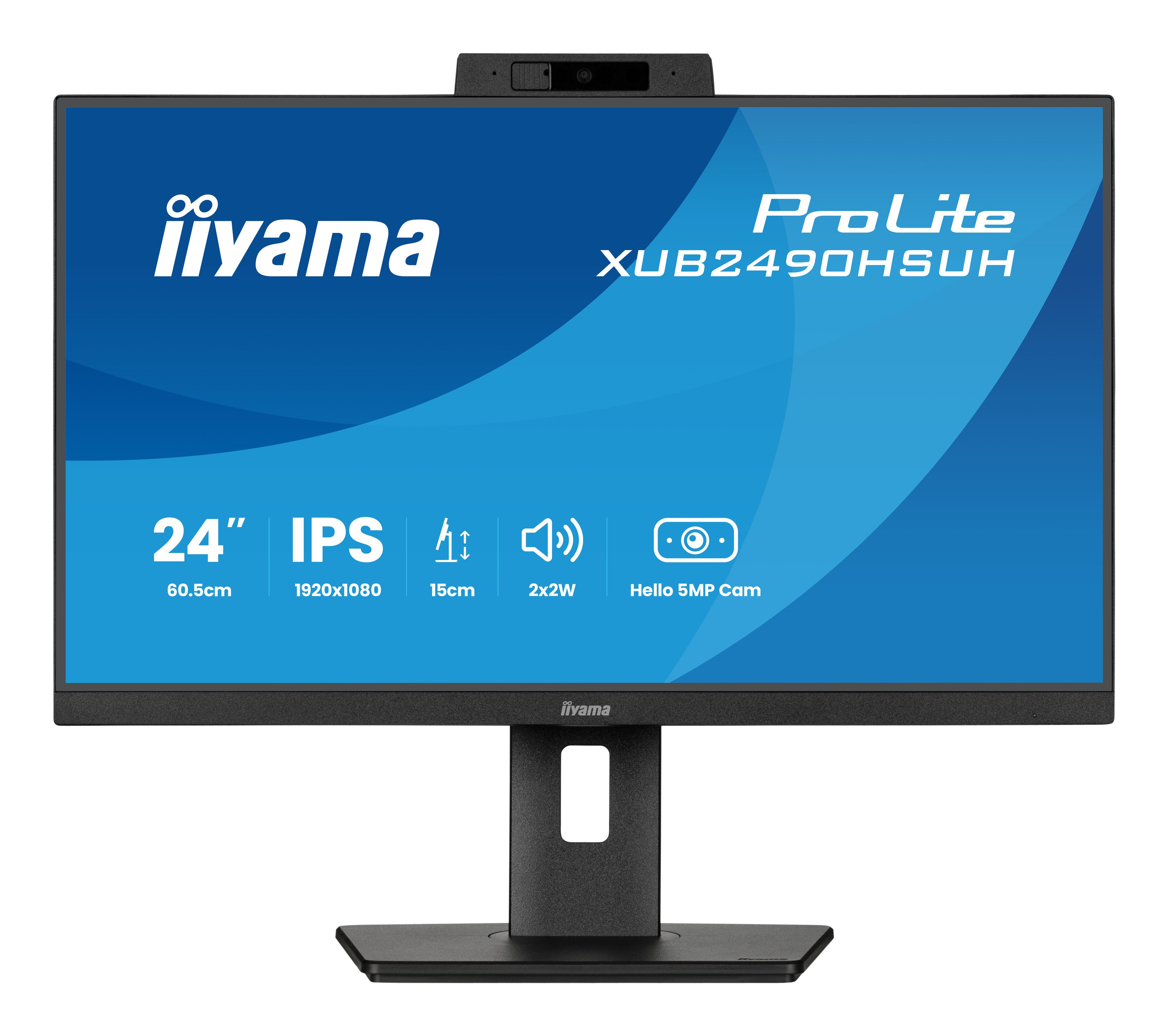 Monitor Iiyama ProLite XUB2490HSUH-B2 24 Full HD LED Nero - Immagine 1