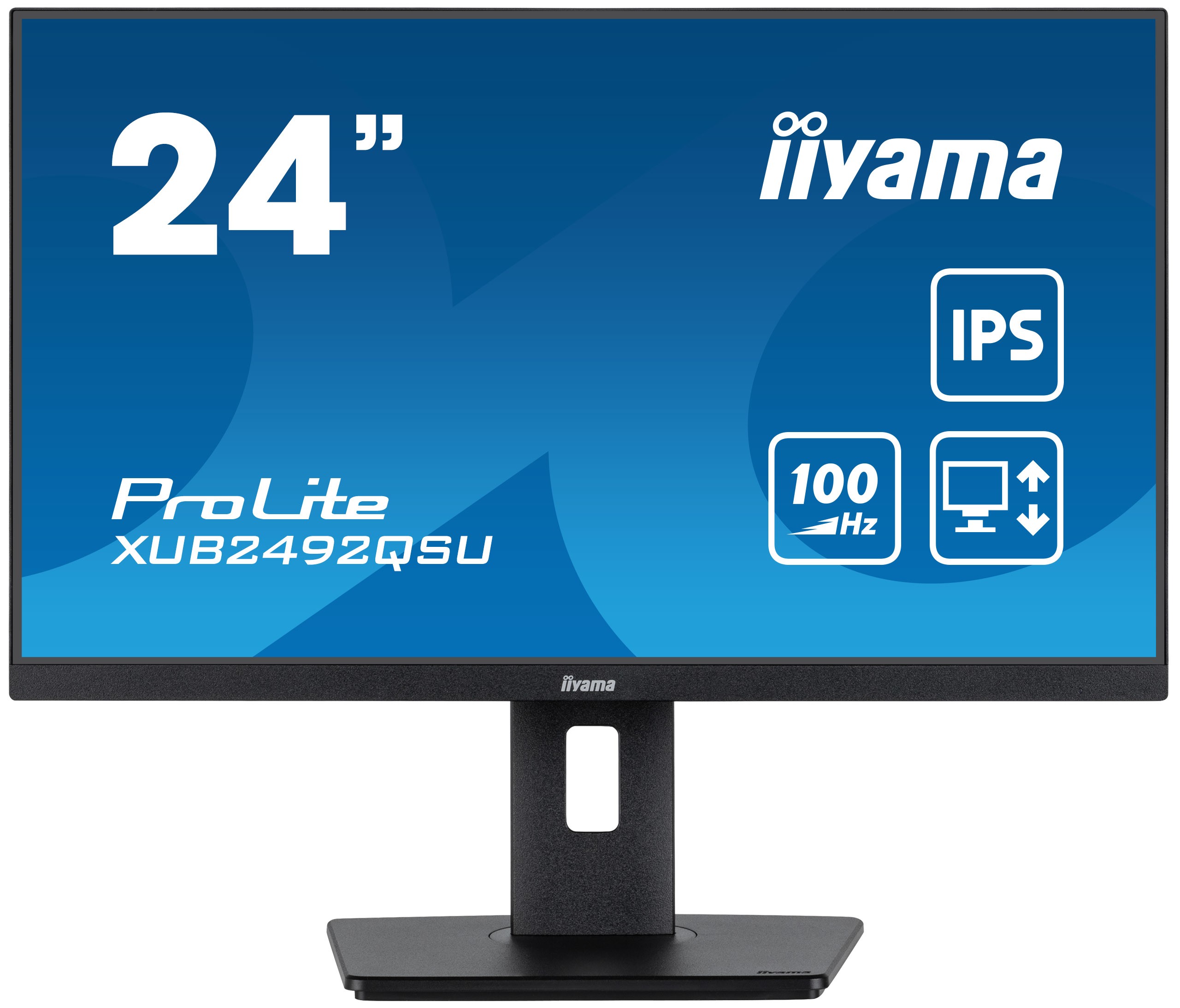 Monitor Iiyama ProLite XUB2492QSU-B1 24'' WQHD Led Nero - Immagine 1