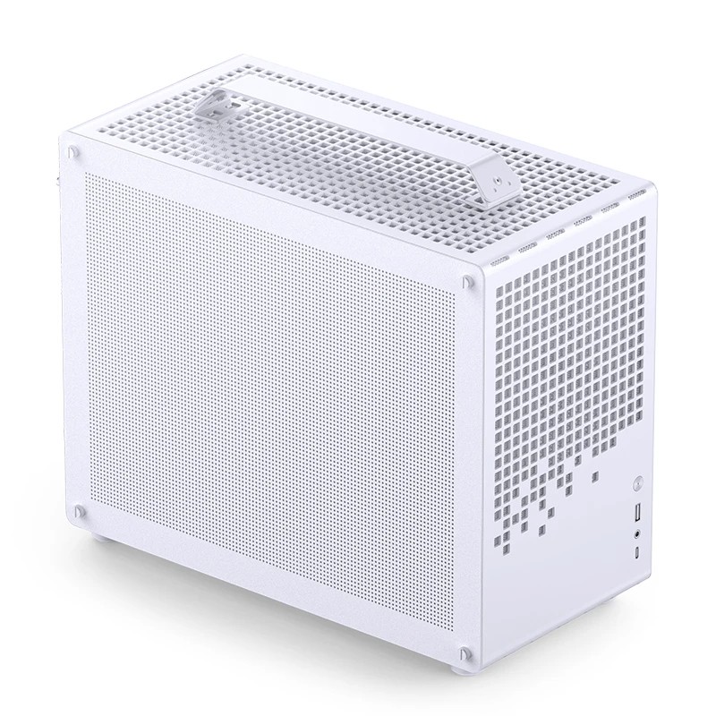 Case Jonsplus Z20 Mesh Mini Tower Micro-ATX Bianco - Immagine 1