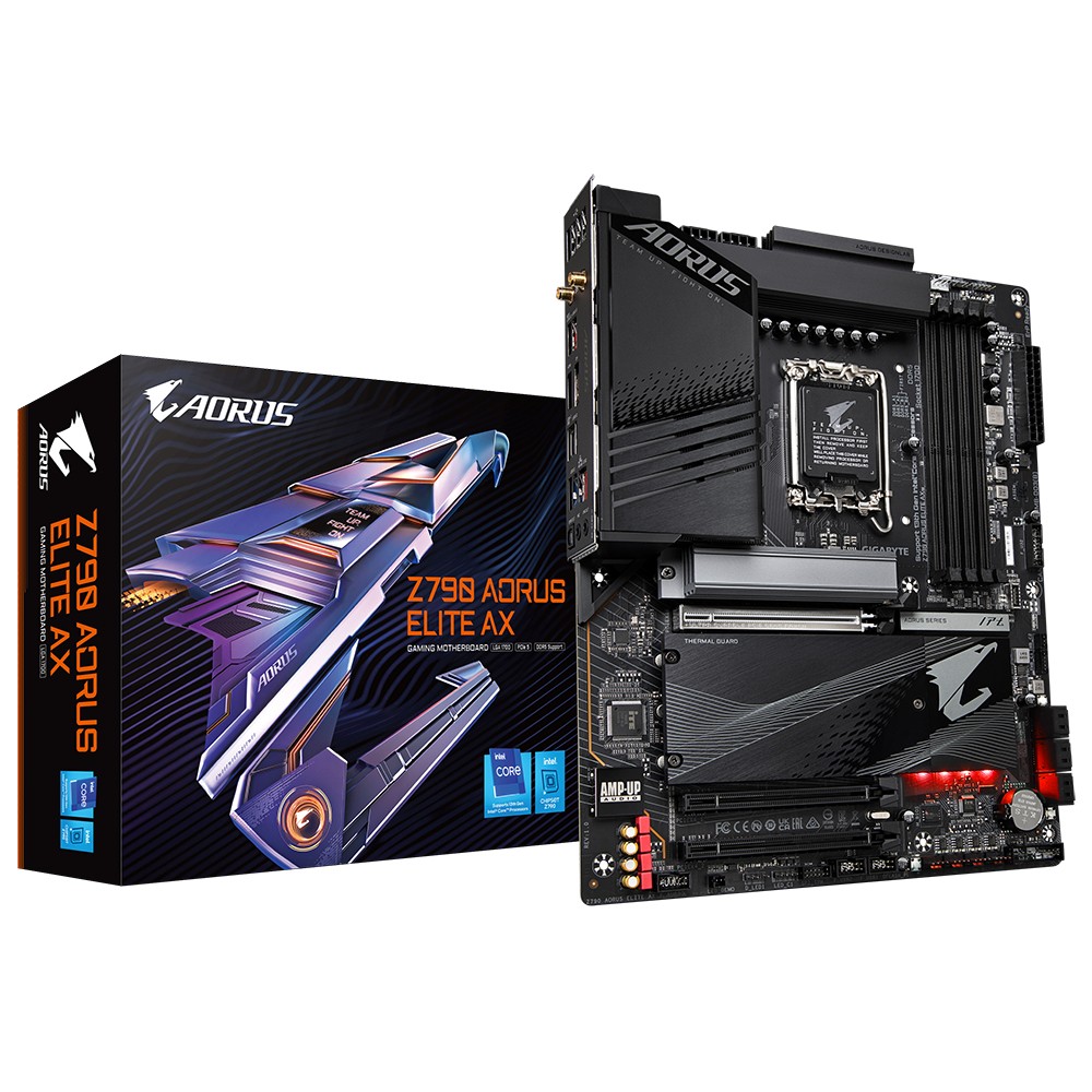 Scheda Madre GIGABYTE GA-Z790 AORUS ELITE AX socket 1700 - Immagine 1