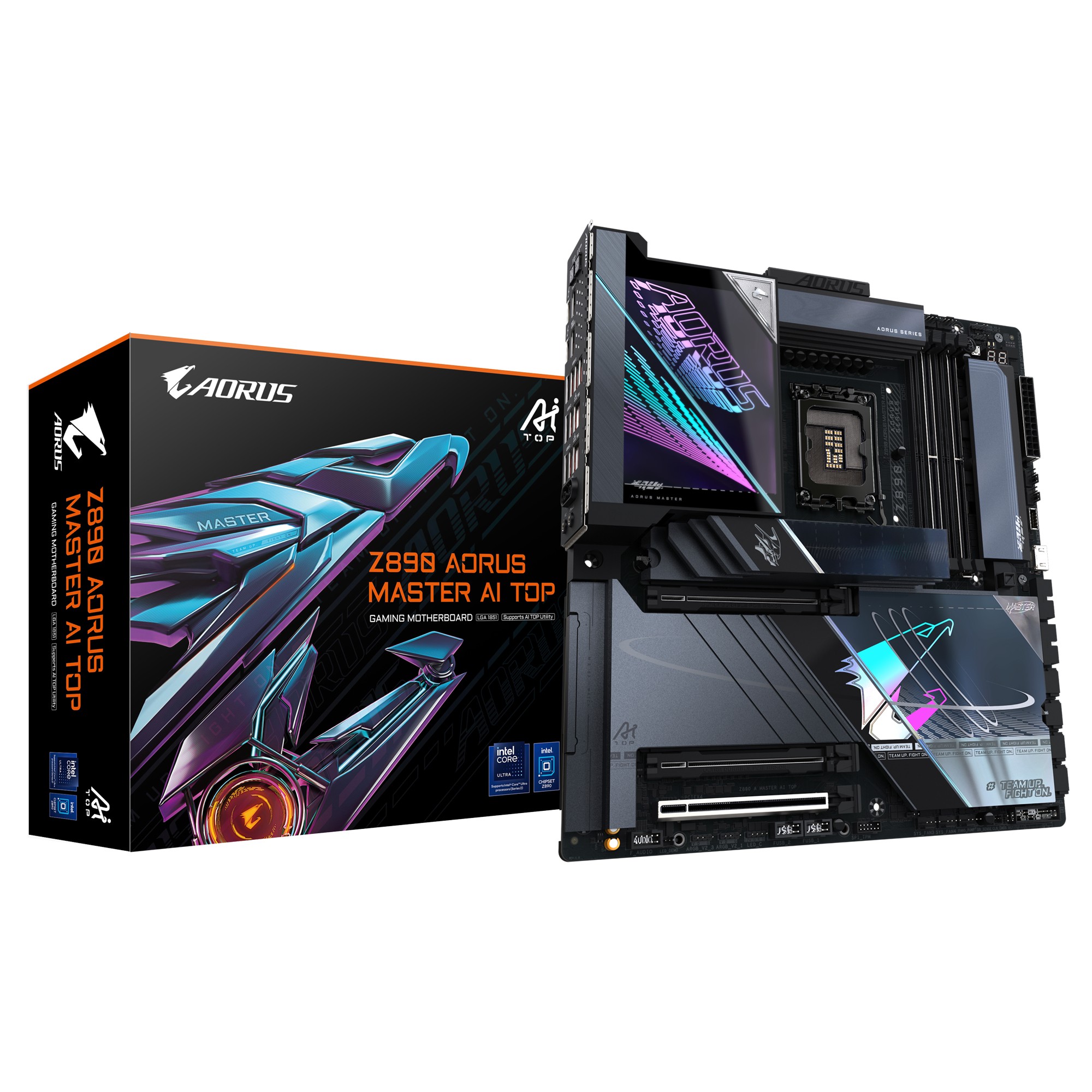 Scheda Madre GIGABYTE Z890 Aorus Master AI Top LGA1851 E-ATX DDR5 - Immagine 1