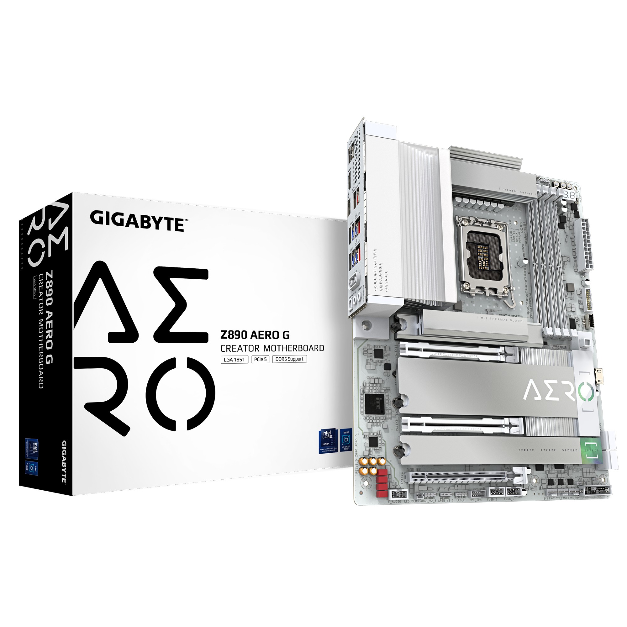 Scheda Madre GIGABYTE AERO G Z890 LGA1851 ATX - Immagine 1