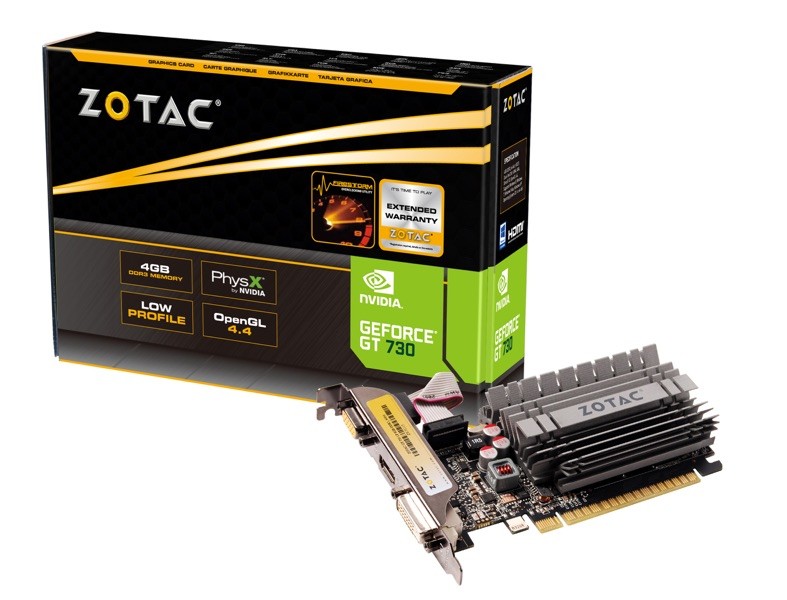 Scheda Video ZOTAC GeForce GT730 4GB ZONE Edition - Immagine 1
