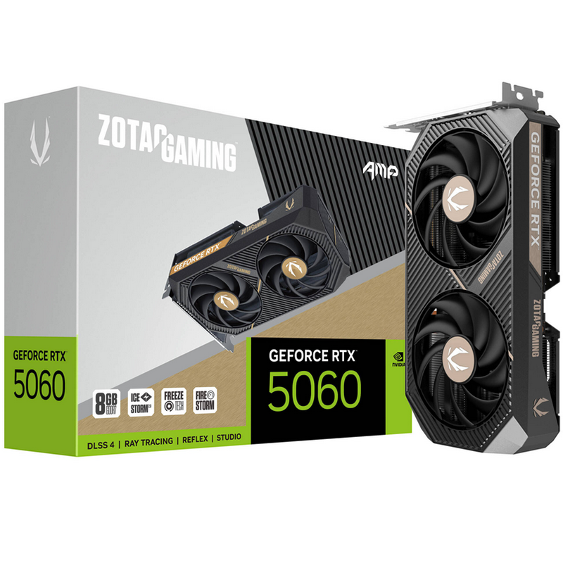 Scheda video ZOTAC GeForce RTX 5060 8GB AMP - Immagine 1