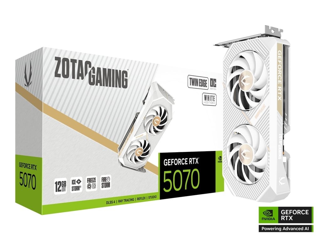 Scheda Video Zotac GeForce RTX 5070 12GB Twin Edge OC - Immagine 1