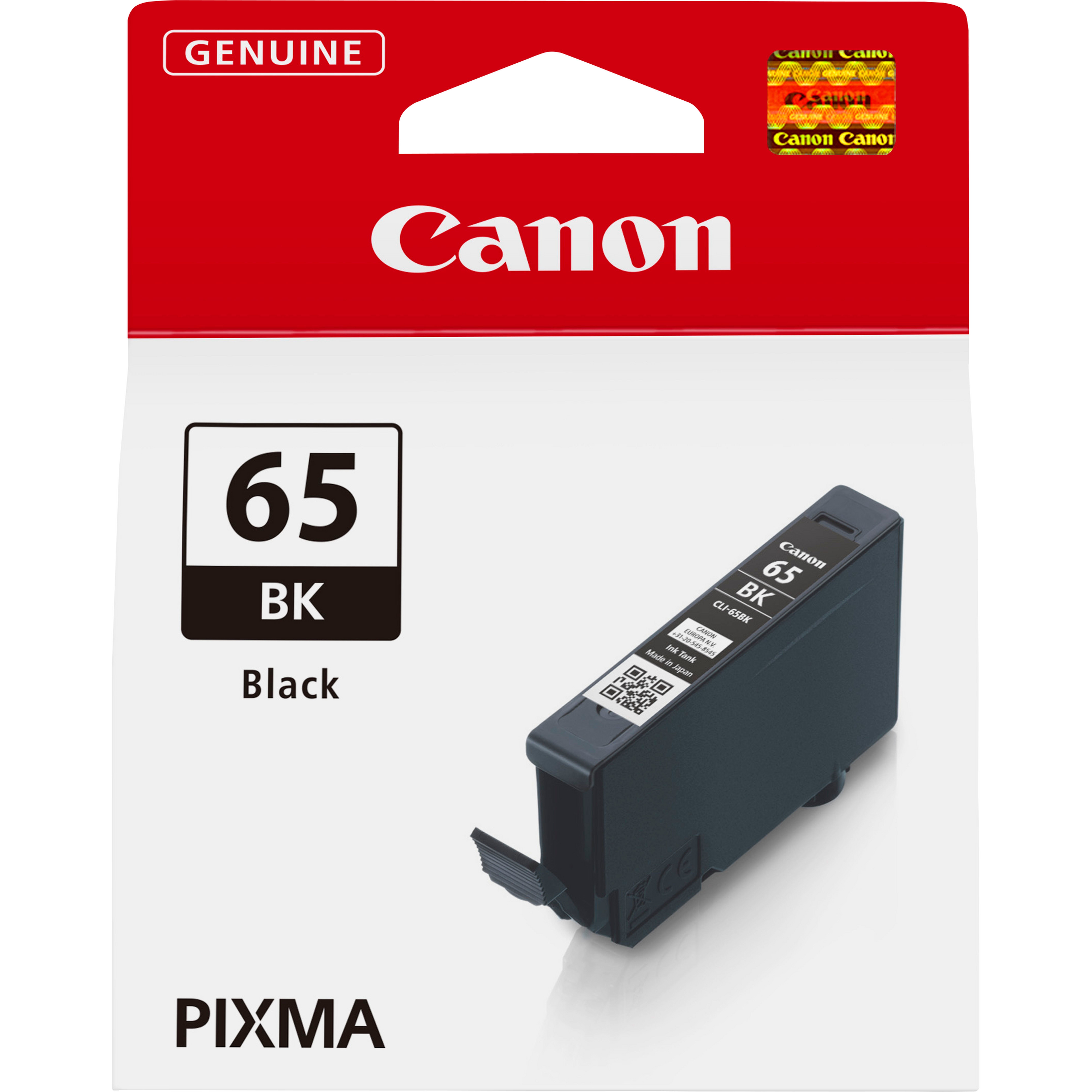Cartuccia Canon d'inchiostro nero CLI-65bk 4215C001 12,6ml - Immagine 1
