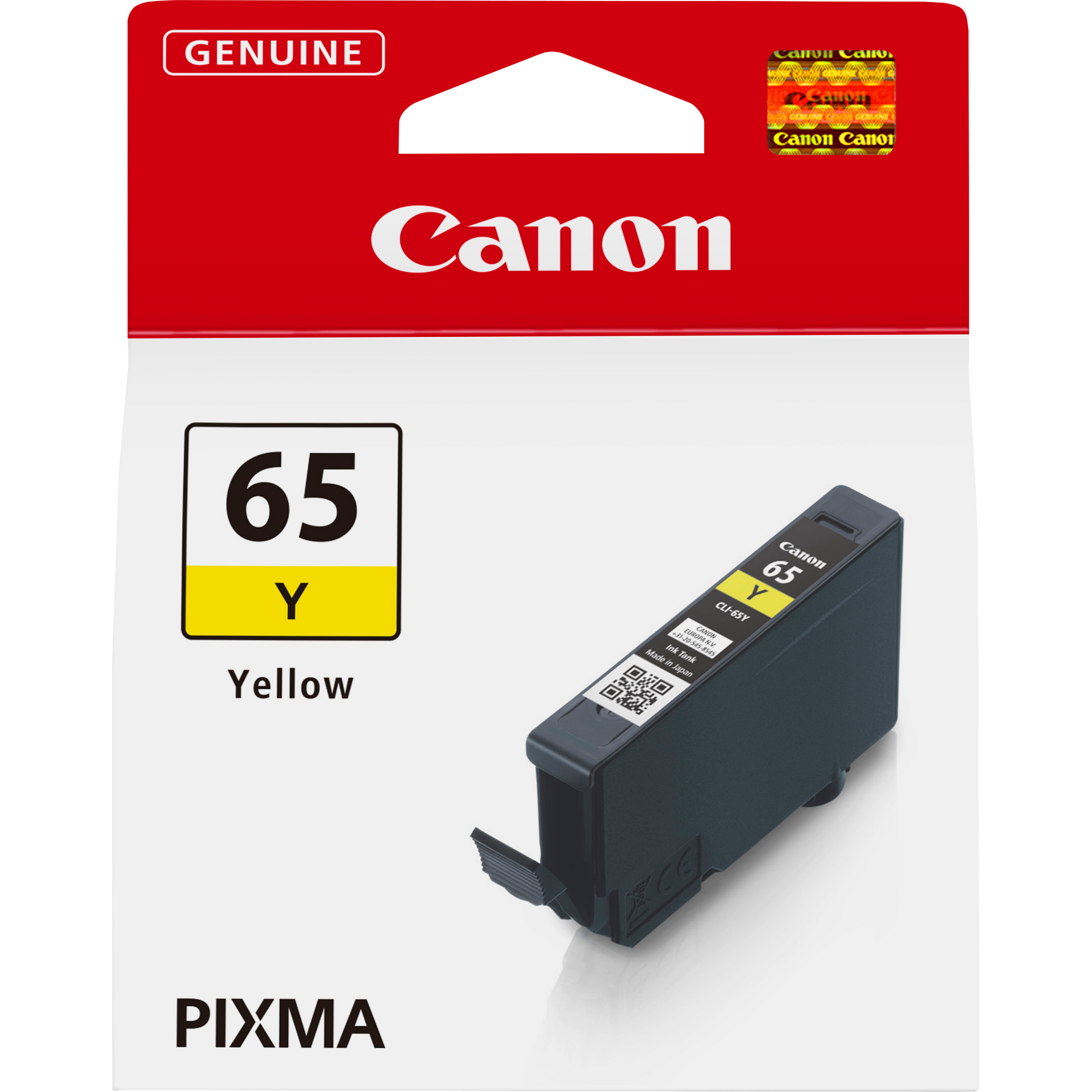 Cartuccia Canon d'inchiostro giallo CLI-65y 4218C001 12,6ml - Immagine 1
