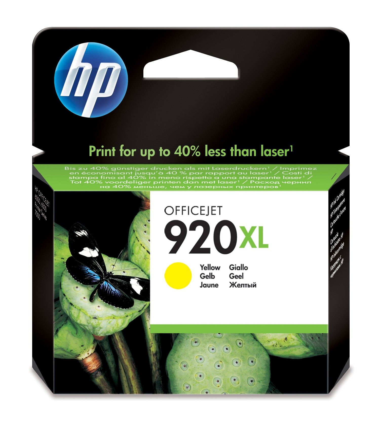 Cartuccia HP d'inchiostro giallo CD974AE 920 XL 700 pagine