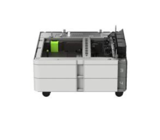 Lexmark DOPPIO Vassoio carta, Capacit massima: 1100 fogli (2x550). Larghezza: 590 mm - Immagine 1