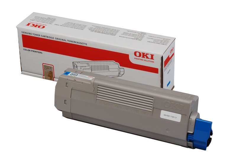 44315307 - CARTUCCIA TONER CIANO C610 6000PAG Cartuccia toner Ciano (fino a 6.000 pagine)