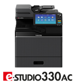 A4 e-STUDIO 330AC - Multifunzione A4 colori, funzioni di stampa (emulazione PCL/PS) e di scansione