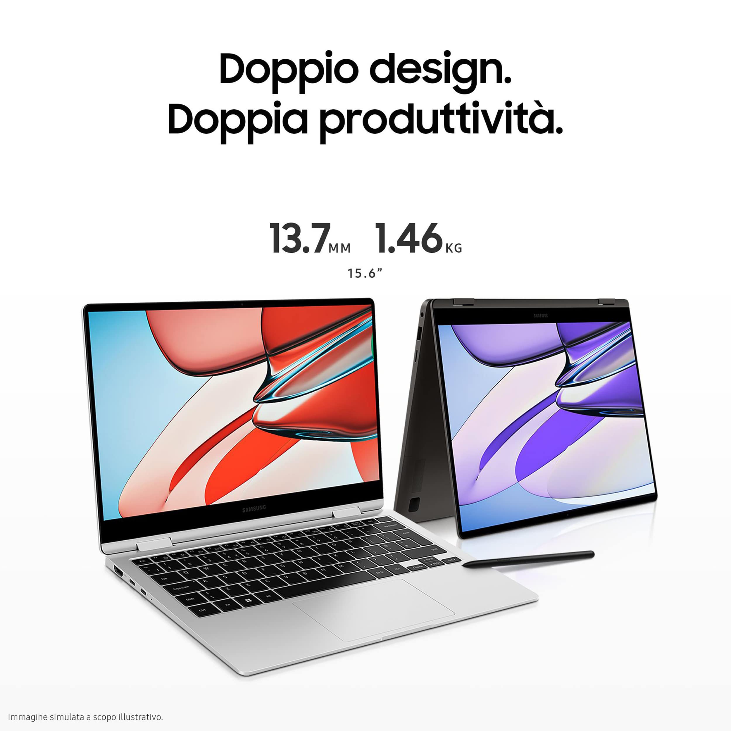 Galaxy Book3 360 15.6 i7 16GB 512GB Win11 Home - Miniatura 4